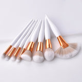 White Makeup Brushes