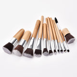Bamboo Cosmetics Brushes