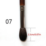 Brown Professional Makeup Brushes