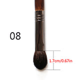 Brown Professional Makeup Brushes