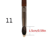 Brown Professional Makeup Brushes