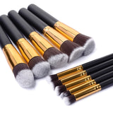 Gold Makeup Brush