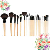 Wooden Makeup Brushes