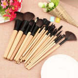 Wooden Makeup Brushes