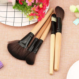 Wooden Makeup Brushes