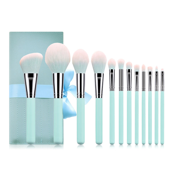 Blue Makeup Brushes