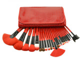 Red Makeup Brush
