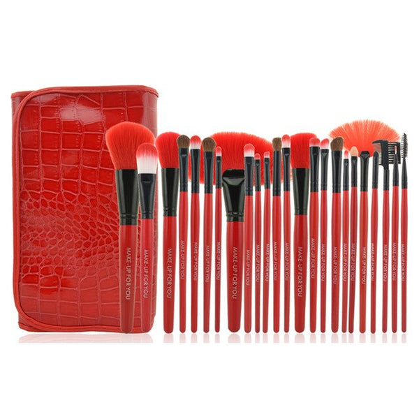 Red Makeup Brush